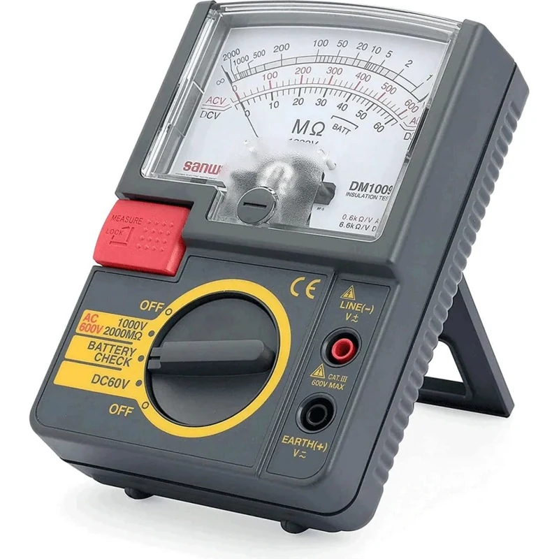 Sanwa DM1009s Analog Insulation Resistance Tester 1000V/2000M